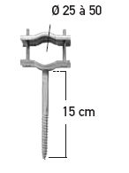 Erard 800809 - Fixation zingu&eacute;